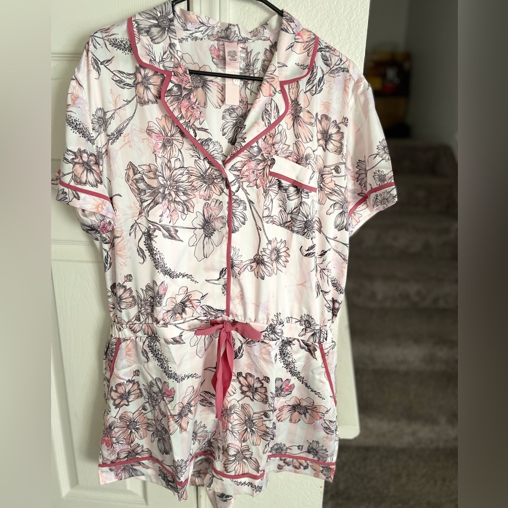Victoria’s Secret floral romper pj